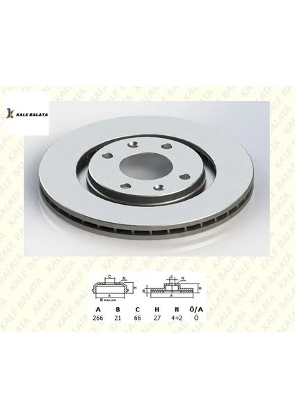 Ön Fren Disk Aynası 306-PARTNER M49-XSARA