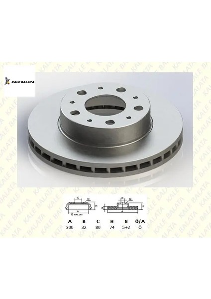 Ön Fren Disk Aynası 32MM Boxer Iıı-Ducato-Jest