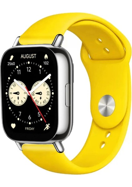Redmi Watch 5 Active / Lite Akıllı Saat ile Uyumlu Yumuşak Dokulu Silikon Kordon Kayış