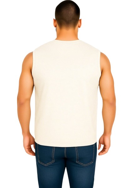 Erkek Oversize Sıfır Kollu T-Shirt S-M-L-Xl-2xl modelleri