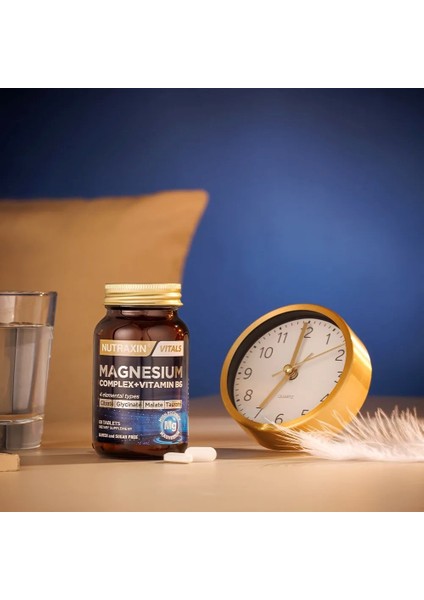 Magnesium Complex Vitamin B6 Magnezyum Içeren Takviye Edici Gıda 60 Tablet modelleri