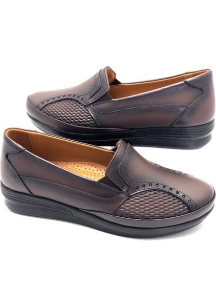 Hakiki Deri Tam Ortopedik Kadın Anne Ayakkabısı fiyatları