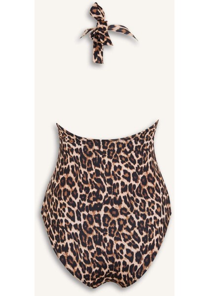 Leopar Desenli Mayo-Fall in Love D4048AX25SP