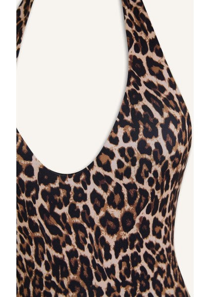 Leopar Desenli Mayo-Fall in Love D4048AX25SP