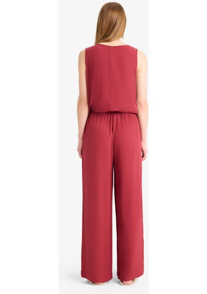 Regular Fit Esnek Belli Bağcıklı Plaj Pantolonu-Fall in Love D9763AX25SM