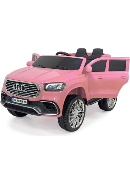 Harika Peluş Akülü Uzaktan Kumandalı Araba Admıre 4x2 Deri Koltuk ve Bluetooth modelleri