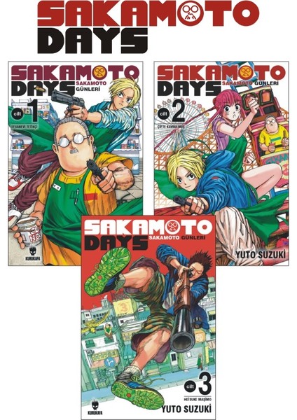 Sakamoto Days - Sakamoto Günleri 1-2-3 Manga Seti