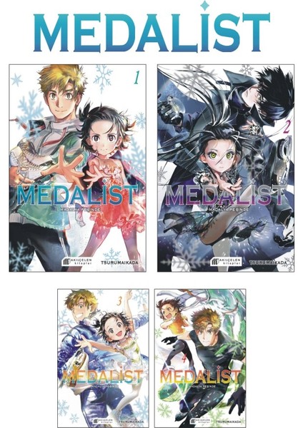 Medalist - Madalya Peşinde 1-2-3-4 Manga Seti