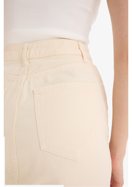 Coool Normal Bel Gabardin Mini Etek E5346AX25SP