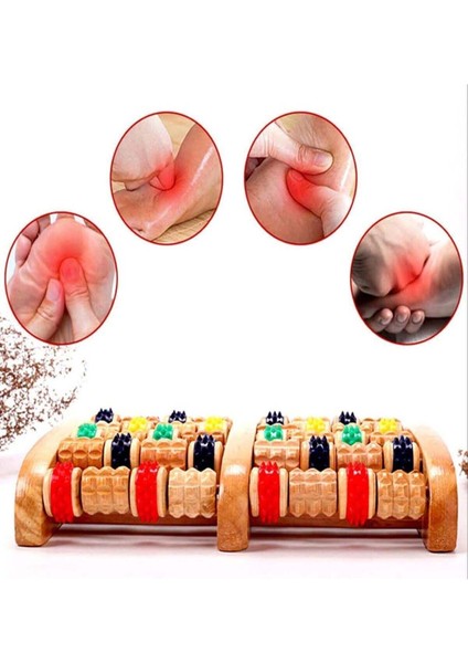 Içinde Hiç Marka Veya Marka Olabilecek Kelime Olmayan, 100 Karakteri Aşmayan Ürün Başlığı: ahşap Ayak Masaj Aleti 10 Dönerli Rulo, Rahatlatıcı ve Stres Giderici