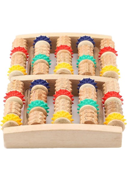 Içinde Hiç Marka Veya Marka Olabilecek Kelime Olmayan, 100 Karakteri Aşmayan Ürün Başlığı: ahşap Ayak Masaj Aleti 10 Dönerli Rulo, Rahatlatıcı ve Stres Giderici