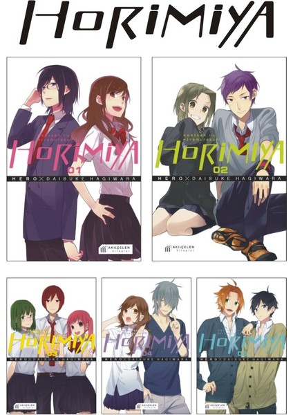 Horimiya Horisan ile Miyamurakun 1-2-3-4-5 Manga Seti