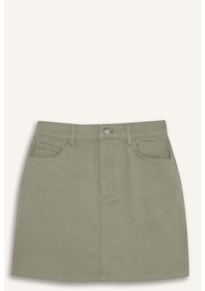 Coool Normal Bel Gabardin Mini Etek E5346AX25SP
