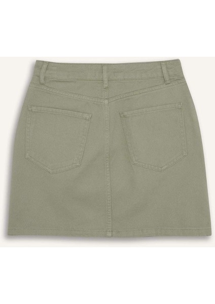 Coool Normal Bel Gabardin Mini Etek E5346AX25SP