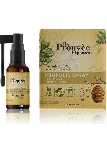 The Prouvée Réponses %100 Doğal Propolisli Boğaz Spreyi Çocuk 20 ml