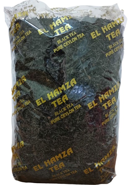 El Hamza Tea 5 Adet 1000 Gr'lık Dökme Çay ( %100 Orijinal Black Ceylan Tea )