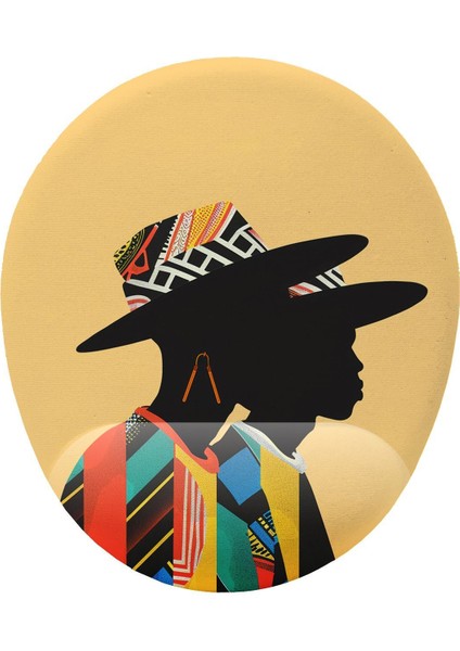 African People Bilek Destekli Kaymaz Buruşmaz Kırılmaz Mouse Pad