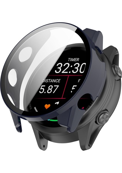 Garmin Forerunner 970 Sert Pc Çok Yönlü Saat Kılıfı Temperli Cam Filmli (Yurt Dışından)