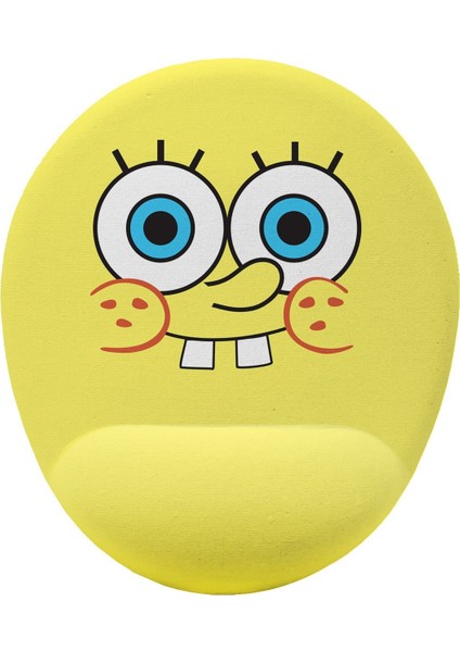 Sünger Bob Bilek Destekli Kaymaz Buruşmaz Kırılmaz Mouse Pad