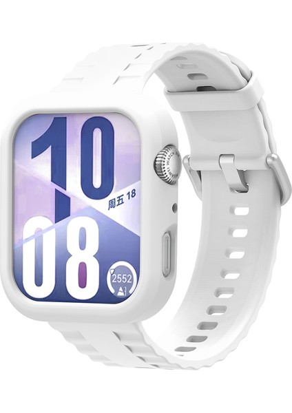 Huawei Watch Fit 4 Koruyucu Kılıf Silikon Yedek Saat Kayışı ile (Yurt Dışından)