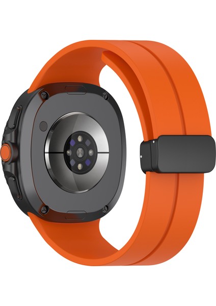 Samsung Galaxy Watch Ultra 2 / Galaxy Watch8 44MM / 40MM / Watch8 Classic 43MM / 47MM Silikon Saat Kayışı (Yurt Dışından)