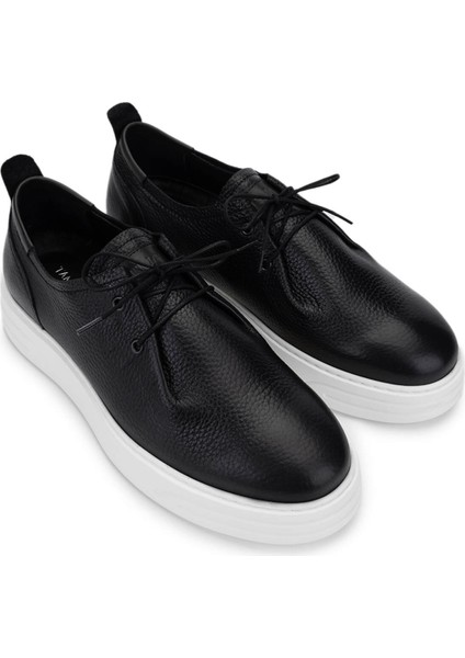 Erkek Hakiki Deri Siyah Casual Ayakkabı 698 1202-7 Erk Ayk Y25 Sıyah fiyatları