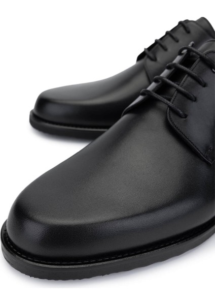 Erkek Hakiki Deri Siyah Analin Casual Ayakkabı 708 4001 Erk Ayk Y25 Sıyah Anl modelleri
