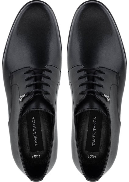 Erkek Hakiki Deri Siyah Analin Casual Ayakkabı 708 4001 Erk Ayk Y25 Sıyah Anl indirimleri