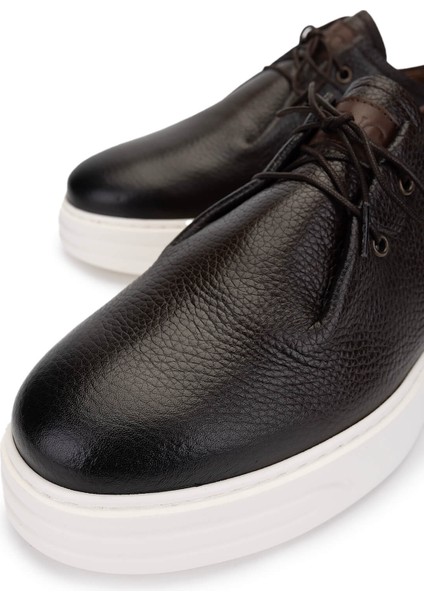 Erkek Hakiki Deri Kahverengi Casual Ayakkabı 698 1202-7 Erk Ayk Y25 Kahve modelleri