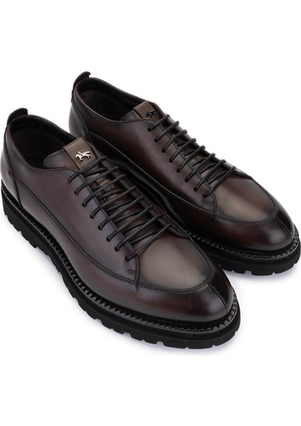 Erkek Hakiki Deri Kahverengi Casual Ayakkabı 981 0128036 Erk Ayk SK24-25 Caffe fiyatları