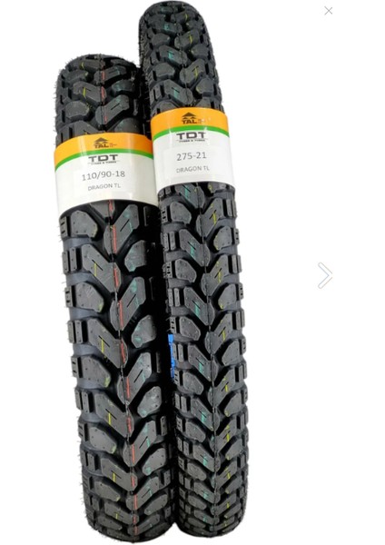 110/90-18 ve 275-21 Tl Tubeles-Dubleks Motosiklet Lastik Seti fiyatları