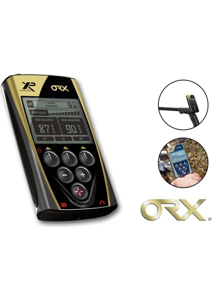 Xp Orx Define Dedektör - Ana Kontrol Ünitesi FX03 Kulaklık 34X28CM X35 Başlık ile