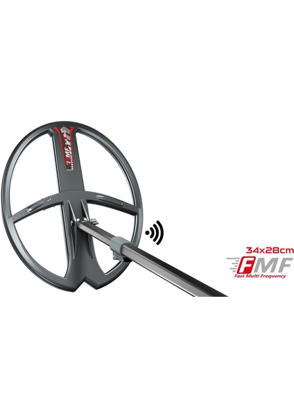 Xp Ws6 Master Metal Dedektör - Ws6 Kablosuz Kulaklık 34X28CM Fmf Başlık Ile