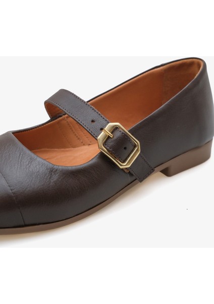 Nikol Inna Kadın Hakiki Deri Babet modelleri