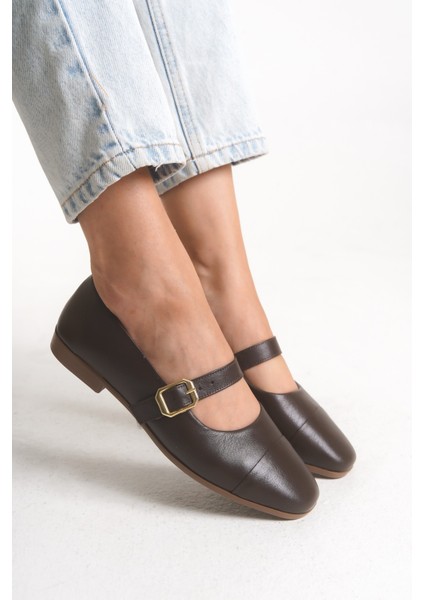 Nikol Inna Kadın Hakiki Deri Babet indirimleri