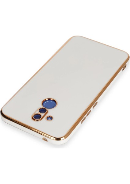 Huawei Mate 20 Lite Kılıf Volet Silikon - Beyaz Ferrg modelleri