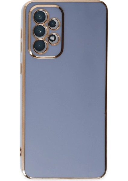 Samsung Galaxy A73 5g Kılıf Volet Silikon - Mavi Ferrg