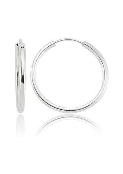 Gümüş Halka Küpe