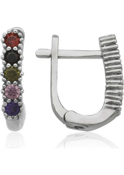 Gümüş Renkli Küpe