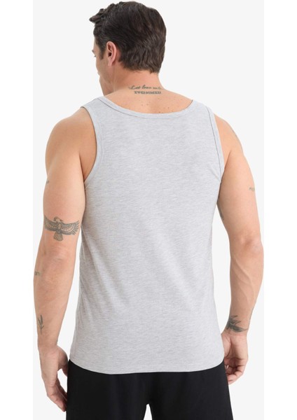 Slim Fit Dar Kesim 2'li Atlet L4881AZ25SP