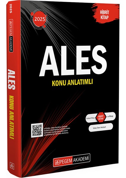 Pegem Akademi 2025 ALES Konu Anlatımlı