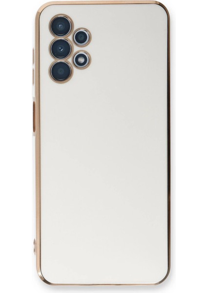 Samsung Galaxy A13 4g Kılıf Volet Silikon - Beyaz Ferrg fiyatları