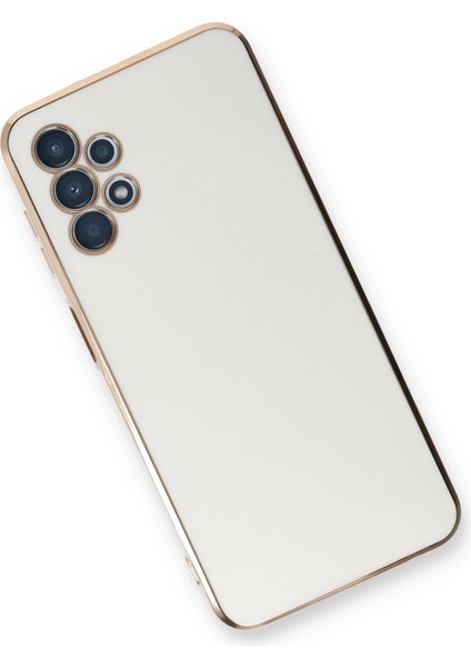 Samsung Galaxy A13 4g Kılıf Volet Silikon - Beyaz Ferrg modelleri