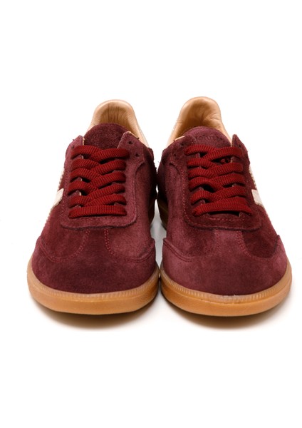 Kadın Sneaker ( Günlük) RC-25Y-088-M-VADE John May Bordo Süet-Bej Deri modelleri