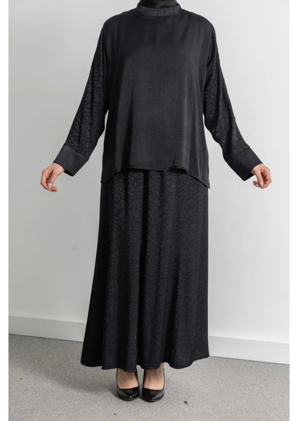 Plus Es Desenli Takım - Siyah fiyatları