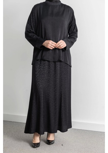 Plus Es Desenli Takım - Siyah modelleri