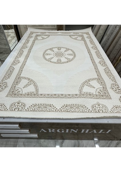 Salon Halısı Beyaz Vizon Argın Halı