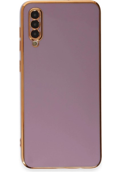 Samsung Galaxy A50 Kılıf Volet Silikon - Mor Ferrg fiyatları