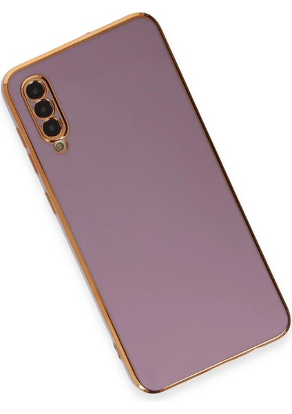 Samsung Galaxy A50 Kılıf Volet Silikon - Mor Ferrg modelleri