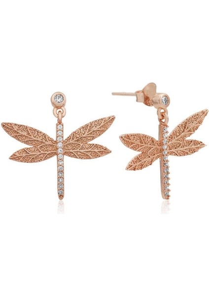 Gümüş Yusufçuk Küpe